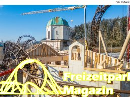 Aufbau des Themenbereichs „Sonnenbucht“ in FANTASIA (Januar 2025)